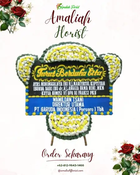 Papan Bunga Duka Tinggarjaya